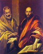 Эль Греко. Апостолы Петр и Павел