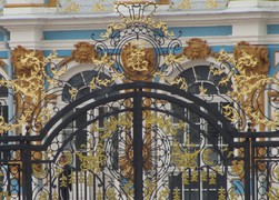 Царские парадные ворота Екатериниского дворца 