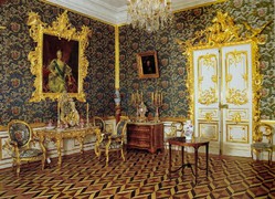 Туалетная комната Большого дворца Петергофа